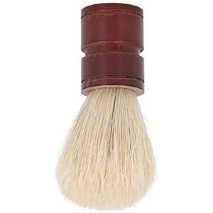 Scheerschuimborstel, Haarscheerkwast Klein, Comfortabel met Houten Handvat voor Mannen voor Baardreiniging voor Baardscheren