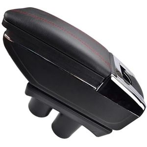 Auto Armsteun Middenconsole Opbergdoos Auto Styling Accessoires Voor Citroen Voor C-Elysee 2012 2013 2014 2015 2016 2017 (Color : A)