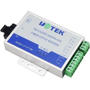 UT-277SM hoge snelheid RS-232/RS-485/RS-422 multi-mode glasvezelmodem RS-232/485/422 Vezelmodem met optionele SC/FC/ST (Grootte: UT-277SM, kleur: ST)