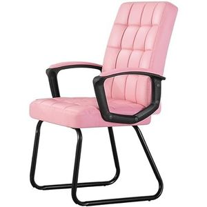 High Back Office Computer Chair PU Leather Seat Leather Desk Gaming Chair Bow Foot Office Desk Chair (Color : D, Size : 93 * 45cm)