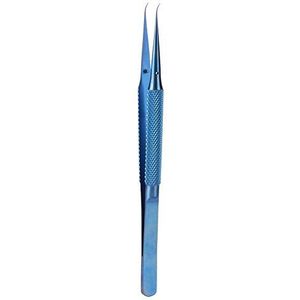 Ti Legering Pincet Precisie Gebogen Pincet Set Wees Precision Tweezer Microscoop Moederbord Vingerafdruk Jump Lijn Draad Reparatie Telefoon Lassen voor Alle Solderen Reparaties(Gebogen)