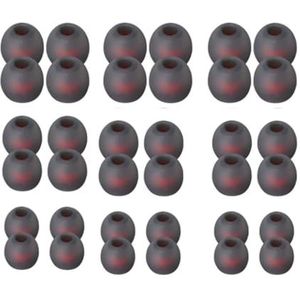 36Pcs Oordopjes Tips Oortelefoon Tips Klein/Medium/Groot voor in Ear Hoofdtelefoon