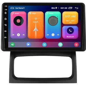 Android 14 2 Din Autoradio voor Renault Clio 2 2000-2012 - Steun Carplay Android Auto DSP-9"" Touchscreen Auto Stereo Met Stuurwielbediening WIFI 4G Bluetooth Split-Screen(P2 WIFI 4-Core 1G+32G)