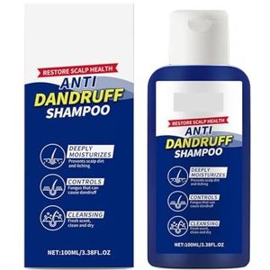 Olie-controle-shampoo: hydrateert langdurig en verbetert de haarstructuur van droog en pluizig haar, verzorgt het haar intensief en maakt het soepel en zijdeachtig (2 stuks)