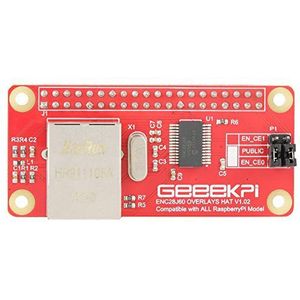 Netwerkadapter, ENC28J60 Ethernet LAN-netwerkadaptermodule voor Zero Board