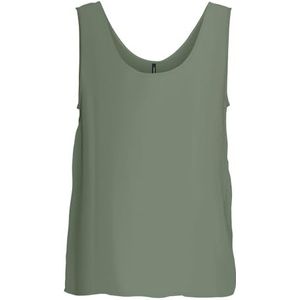 VERO MODA Dames Vmmenny Tank WVN Ga Noos Top, Hedge Green, S