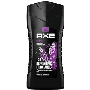 6x Axe Men douchegel 3-in-1 ""Excite"" - 250 ml