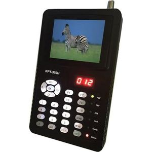 KPT-359H Draagbare HD 4,3 inch LCD digitale satellietzoeker met achtergrondverlichting KPT-355H satellietzoekermeter