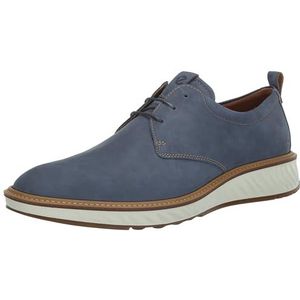 ECCO Heren St.1 Hybrid Plain Toe Oxford, Ombre Nubuck, 11/11.5 UK