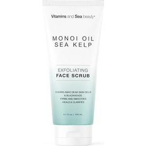 Vitamins and Sea Beauty Scrub Scrub Deep Cleansing Skin Antioxidant Renewing Monoi Oil and Sea Kelp - 5,1 ml
