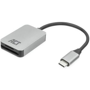 ACT AC7056 USB-C TOG kaartlezer voor SD/micro SD aluminium