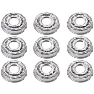 9 reservekoppen voor scheerapparaten van Philips S9000 RQ12.