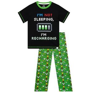 Harry Bear Gaming Pyjama’s | Gaming Jongens Pyjamas | Jongens Pyjama Sets | Groen 128
