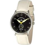 Zeno-Watch dames horloge - Flatline Venus 180 zwart+geel - Limited Edition - 6682-6-a19