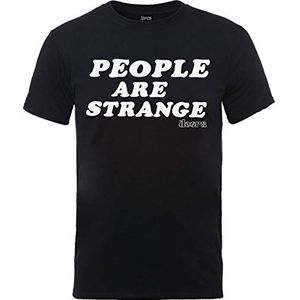 T-Shirt # L Black Unisex # People Are Strange