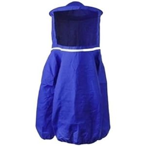 Bijenstalpak, Bijenteeltpak Bijenkleding met hoed Anti-bijenpak Anti-bijenbeetuitrusting Landbouwkleding overall(Blue)