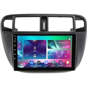 9"" Android 14 Touchscreen Autoradio 2 din met AHD Omgekeerd beeld Bediening op het stuur Bluetooth GPS navigatie Draadloze CarPlay voor Honda Civic EJ EK EM 1995-2001(Q100(1+32G))