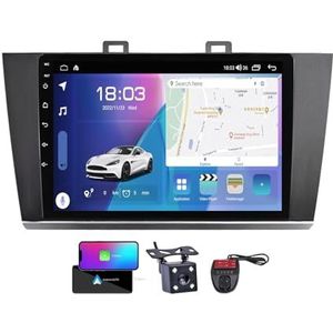 Voor Subaru Outback 5 Legacy 6 2014-2018 Android 13 Carplay Autoradio, 9 inch Scherm Radio Android Auto Bluetooth Handsfree 4G WiFi FM/RDS/DAB+ Radio HiFi Achteruitkijkcamera + DVR(NF-7)