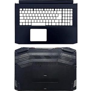 LCD Palmrest Case Bovenste + Bottom Case Base Behuizing Compatibel met MSI 15 Dunne A15 MS-16R8 16RK Laptop
