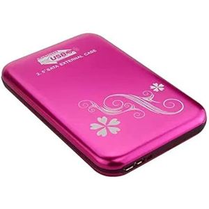 TWDYC HDD Externe Harde Schijf 2tb / 500gb / 120gb / 80gb, USB 3.0 Draagbare Mobiele Backup Opslag Harde Schijf, Geschikt voor PC Desktop, Ps4, Laptop, Xbox, Smart TV (160GB, Roze)