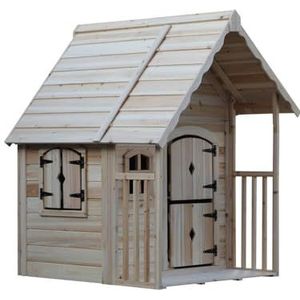 HOME DELUXE Speelhuis Kimi – natuur | houten kinderhuis voor tuin & outdoor speelplezier
