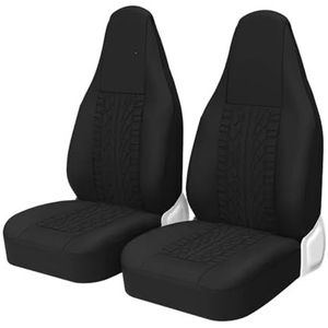 Autostoelhoezen - Zwart - Sportwagenstoelhoezen - Universeel voor de meeste auto's