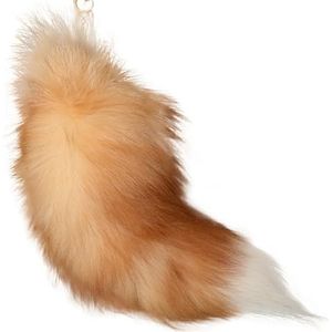 Faux Therian Tail, 15-15,8 inch Fox Tail Keychain, Mode Fluffy Furry Tail, Mooi Faux Fur Tail Cosplay speelgoed voor handtasstijl 5 Toont speelgoed Faux Therian Tail, 15-15,8 inch Fox Tail Keychain, Mode Fluffy Furry Tail, Mooi Faux Fur Tail Cosplay speelgoed voor handtasstijl 5 Toont speelgoed
