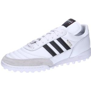 adidas Heren Mundial Teamlaarzen Voetbalschoen, Ftwr White Core Black Gold Met, 41 1/3 EU