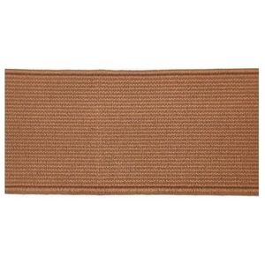 2 M 20/25/30/40/50 mm rubberen band vouwbare elastische band voor ondergoed broek beha rubberen kleding verstelbare zachte tailleband elastisch (koffiebruin, 40 mm)