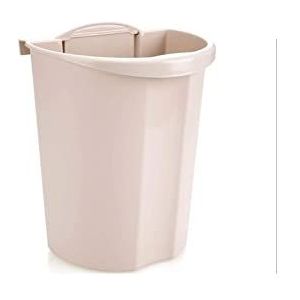 afvalbak Keukenkastdeur, prullenbak Compacte vuilnisbak, bevestigd aan kastdeur Keukenlade Afvalbak Afval keuken (Size : Beige)