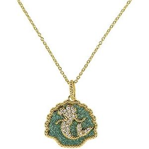 Disney Princess The Little Mermaid Gold Coloured Plated Necklace CF01099YRWL-Q