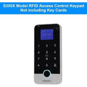 Toegangscontrolekit, Waterdichte Bluetooth Tuya APP Vingerafdruk Toegang Controller Standalone RFID Toetsenbord Touch Toetsenbord 13.56MHz Deuropener Systeem(S300X Keypad ONLY)