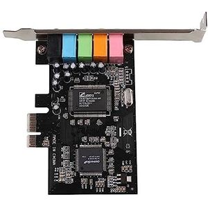 PCIE Express 5.1ch CMI8738 Audio Geluidskaart w/Low Profile Bracket