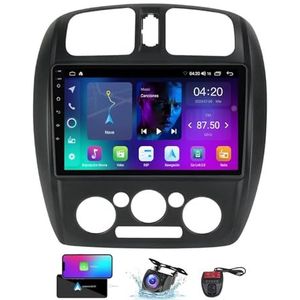 9 Inch Touchscreen Dubbel DIN Autoradio Compatibel met Mazda 323 BJ 2000-2003 met Carplay/Android Auto FM RDS DAB+ Autoradio WiFi 4G Carplay Android Auto Bluetooth 5.0 DSP(NF-1)