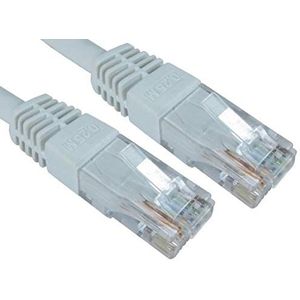 TARGET RJ45 (M) to RJ45 (M) CAT6 netwerkkabel 2 m Wit OEM gegoten boot koper UTP netwerkkabel