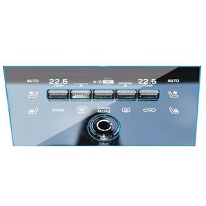 Displaybeschermfolie Voor Cayenne 2024 2025 12,3"" Auto Navigatie Schermbeschermer Gehard Glas Dashboard Film(Lower Screen Air Conditioning Film)