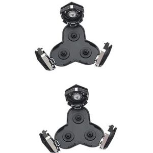 RQ11 Vervangende scheerhoofden voor RQ1190 RQ1160CC RQ1180CC Compatibel met RQ1131 RQ1141 RQ1145 RQ1175 RQ1195 RQ1150X Heren Scheermes Close Scheerbladen (2 stuks)