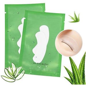 Lunamoon 50 paar Oogpads voor Wimperverlenging Wimperverlengpads Wimperpads Ooggelpads voor Wimperextensions Gel-oogpads voor Verlenging