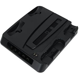 Controller laadstation, 4 stopcontacten Oplaadstandaard Basis Houd netjes Koelventilator Kortsluitbeveiliging for thuisgebruik