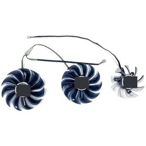 Videokaart DIY-ventilator voor kleurrijke iGame voor GeForce RTX 2080 Ti 2070 2060 GTX 1660 1660Ti T129215SU PVA080E12R 75MM 90MM GPU-ventilator(3PCS)