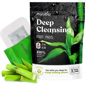 Nuubu Detox Voetpleister voor stressvermindering en diepe slaap (Original, 10 Count (Pack of 1))