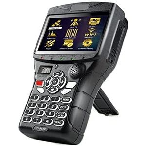 VF 9930 DVB-S2/T2 MPEG4 DVB H.265 Satelliet TV Finder Receptoren De Tv HD Satelliet Receptor Meter Signaal Test 4.3 Inch LCD Satellietdetector voor tv-ontvanger
