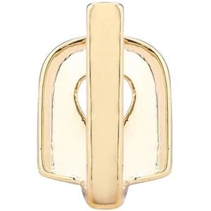 Mode Tanden Zilver Gouden Cap Top Plain Tand Hop Hip Tanden Mond Party Enkele Accessoires