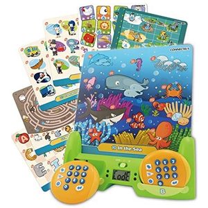 BEST LEARNING Connectrix Junior - Memory Matching Game for Kids - Original Interactive Educational Match Cards Toddler Games for 3-8 Year Olds - Classic 2-Player Concentration Card Toys for Toddlers