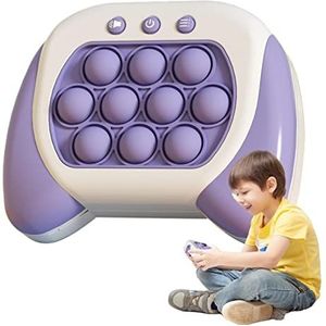 Quick Push Bubbles-gameconsole - 2023 Nieuw creatief stressverlichtingsspeelgoed | Interactief educatief speelgoed voor jongens/meisjes vanaf 3 jaar Eastuy