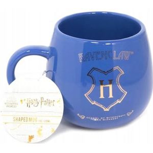 Harry Potter Gevormde mok (Ravenklauw ontwerp) in presentatiedoos, 315ml - Officiële Merchandise