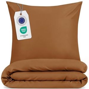 Blumtal - Evolon® Dekbedovertrek - Anti-Allergisch - Bruin - 1 Kussensloop