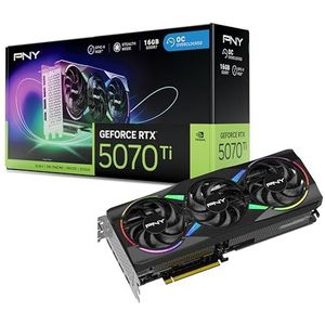 PNY - GeForce RTX 5070 Ti OC ARGB - Grafische Kaart - 16GB GDDR7
