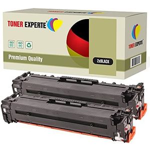 TONER EXPERTE® 2 x Zwart Tonercartridges Vervanging voor HP CF380X 312X voor HP Colour LaserJet Pro MFP M476dn M476dw M476nw (4400 Pagina's)
