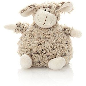 HanSen Stofftier Kuscheltier Plüschtier/Plüsch Schaf sitzend / 20 cm/braun/natur/kuschelweich/Lamm Lämmchen/klein/für Babys und Kinder